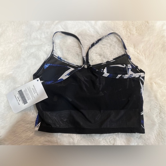 NWT Fabletics Marcela Mesh Midi Bra Luxe-Line Midi Sports Bra - Picture 7 of 10
